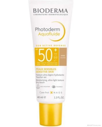Биодерма ФОТОДЕРМ Аква - флуид оцветен Тъмен SPF50+ 40 мл | Photoderm Bioderma