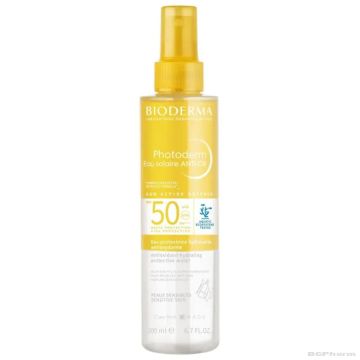 Биодерма ФОТОДЕРМ АНТИ-ОКС Слънцезащитна вода 200 мл SPF50 | Photoderm Eau Solaire Bioderma 