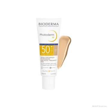 Биодерма ФОТОДЕРМ М крем SPF50+ 40 мл СВЕТЪЛ | Photoderm Bioderma