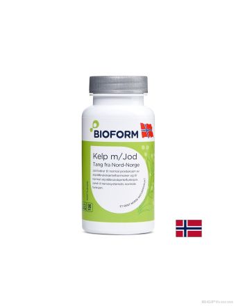 Келп ( кафяви водорасли ) екстракт 600 мг х 90 капсули БИОФОРМ | BIOFORM