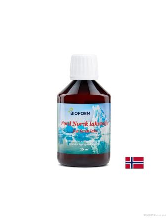 Рибено масло от норвежка сьомга 990 мг сироп х 200 мл БИОФОРМ | Bioform Omega 3 Fish Oil