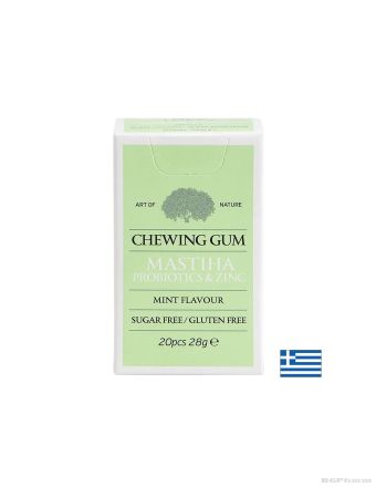 Дъвки с Мастиха, пробиотици и цинк с аромат на мента х 20 броя MASTIHA