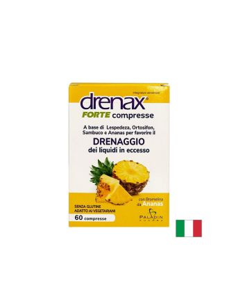 ДРЕНАКС ФОРТЕ + Бромелаин и ананас х 60 таблетки ПАЛАДИН | Paladin Pharma Drenax ® Forte