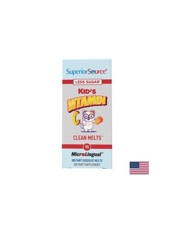 Витамин Ц за деца х 90 сублингвални таблетки Superior Source | Kid’s Vitamin C