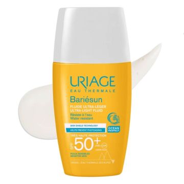 БАРИЕСЪН Слънцезащитен ултра флуид за лице SPF50+ 30 мл ЮРИАЖ | URIAGE Bariesun