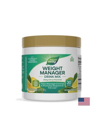 Weight Manager Формула за контрол на апетита, теглото и коремните мазнини на прах 170.7 гр Nature's Way