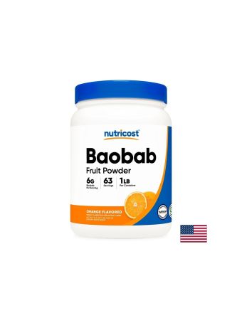 Баобаб екстракт на прах 453 гр Nutricost | Baobab Powder