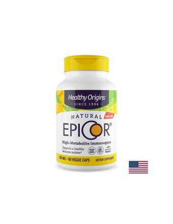 ЕПИКОР Ферментирали дрожди екстракт 500 мг х 30 капсули Healthy Origins | Epicor