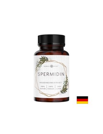 Спермидин - екстракт от пшеничен зародиш х 90 капсули Naturversant Nordic Pure | Spermidine