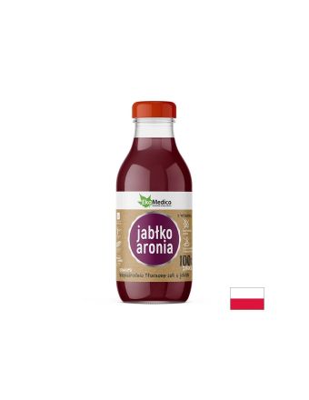 Ябълка + Арония сок за имунитет и метаболизъм х 300 мл Ekamedica