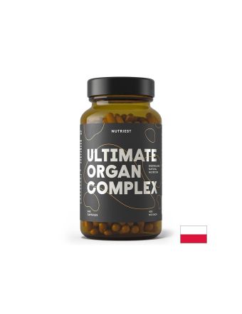 Комплекс от говежди органи : черен дроб, бъбрек, панкреас, сърце, далак, бял дроб х 240 капсули Nutriest | Beef Organs