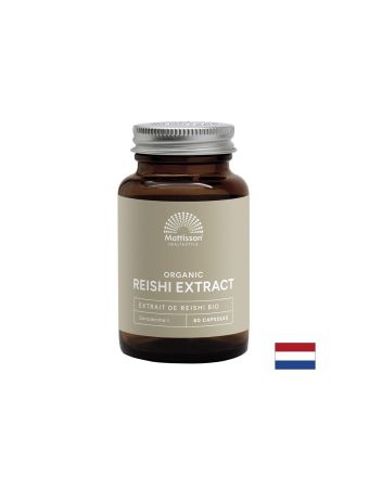 Рейши екстракт 800 мг х 60 капсули Mattisson Healthstyle | Reishi Mushroom Extract
