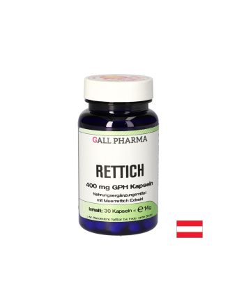 Хрян екстракт 400 мг х 30 капсули GALL PHARMA | Horseradish Extract