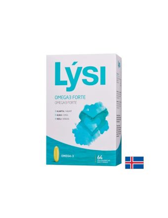 Омега 3 Форте Рибено масло х 64 капсули LYSI