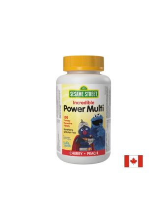 Мултивитамини за деца за имунитет и здравословно развитие х 180 дъвчащи таблетки Webber Naturals