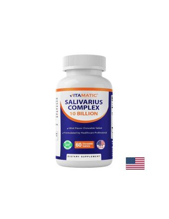 Стрептококус саливариус пробитик х 60 дъвчащи таблетки VITAMATIC | Streptococcus salivarius