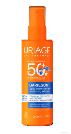 БАРИЕСЪН Слънцезащитен спрей за деца SPF50+ 200 мл ЮРИАЖ | URIAGE Bariesun