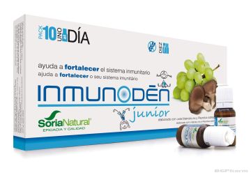 ИМУНОДЕН ДЖУНИЪР 11мл х 10 флакона (За имунитет) Soria Natural | IMMUNODEN Junior