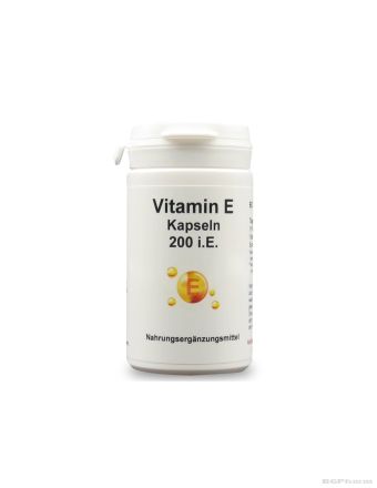 Витамин Е (d-алфа токоферол и слънчогледово масло) 134мг x 60 капсули Karl Minck