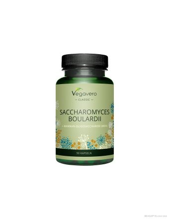 Сахаромицес болардий ( дрожди ) + Мананови олигозахариди (пребиотик) х 120 капсули Vegavero