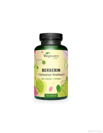 Берберин + Черен чесън х 120 капсули Vegavero