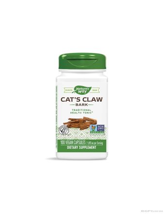 Котешки нокът 485 мг х 100 капсули Nature’s Way | Cat`s Claw Bark