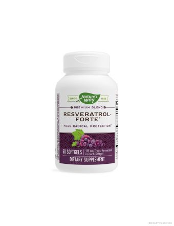 Ресвератрол форте 450 мг х 60 капсули Nature’s Way | Resveratrol forte