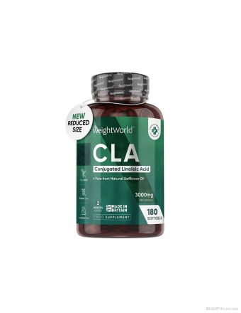 КЛА Конюгирана линоловa киселина 1000 мг x 180 капсули Weight World | CLA