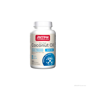 Кокосово масло 1200 мг х 60 капсули ДЖАРОУ | Jarrow Formulas Coconut Oil Extra Virgin 