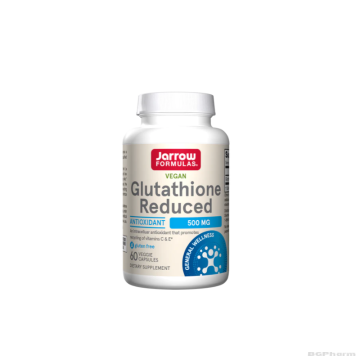 Глутатион редуциран 500 мг х 60 капсули ДЖАРОУ | Jarrow Formulas Glutathione Reduced