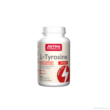 Тирозин 500 мг х 100 капсули ДЖАРОУ | Jarrow Formulas L-Tyrosine