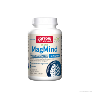 МАГМАЙНД Формула с магнезиев л-треонат и родиола и теанин х 60 капсули ДЖАРОУ | Jarrow Formulas Magmind Stress