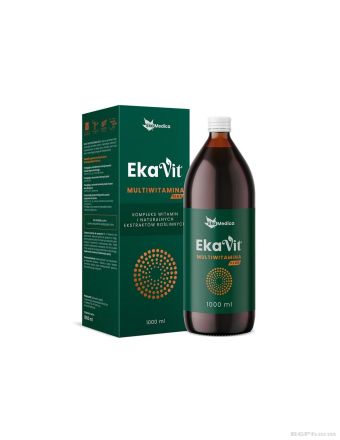 МУЛТИВИТАМИНИ ПЛЮС Екавит/Ekavit течни х 1000 мл EkaMedica | Multivitamins