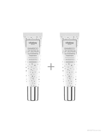 Бамбуков пилинг за устни 2 бр х 15 мл Vitabay
