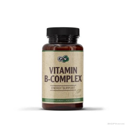 Витамин Б Комплекс х 100 капсули Pure Nutrition | Vitamin B-Complex