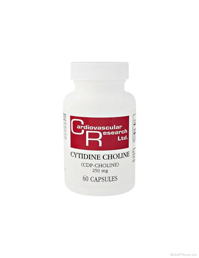 Цитидин холин ( цитиколин ) х 60 капсули Ecological Formulas | Cytidine Choline