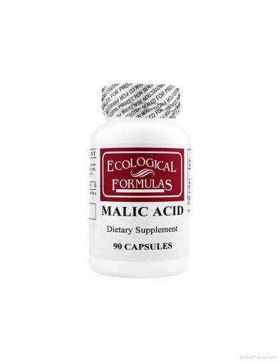 Ябълчена киселина х 90 капсули Ecological Formulas | Malic Acid