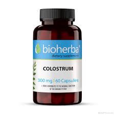 Коластра 300 мг х 60 капсули БИОХЕРБА | BIOHERBA Colostrum