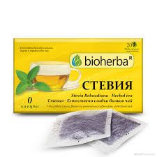 Стевия чай х 20 пакетчета БИОХЕРБА | BIOHERBA Stevia