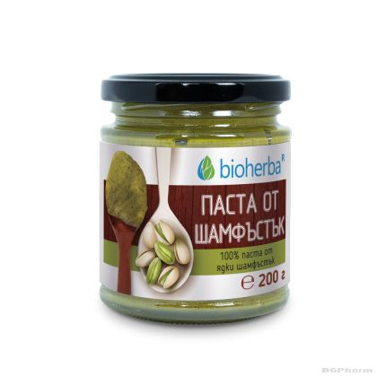 Паста от ШАМ ФЪСТЪК х 200 гр БИОХЕРБА | BIOHERBA Pistachio PASTE