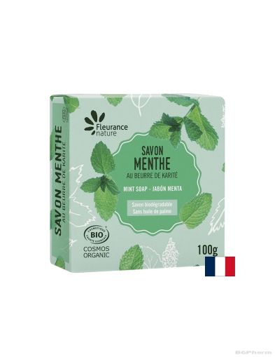 Сапун с мента х 100 гр ФЛОРАНС | Fleurance Nature