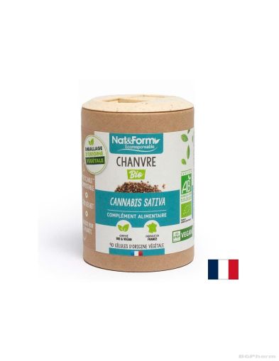 Конопено семе екстракт Био х 90 капсули NAT&FORM