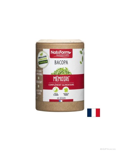 Бакопа Мониери екстракт 200 мг х 60 капсули NAT&FORM
