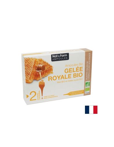 Пчелно млечице БИО течно х 20 ампули за пиене NAT&FORM