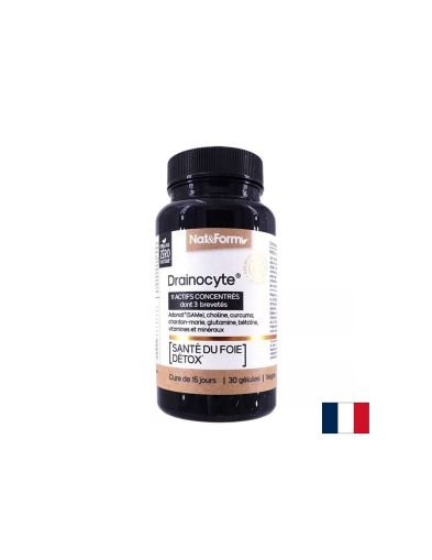 Чернодробна детокс формула х 30 капсули Nat&Form | Drainocyte