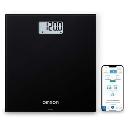ОМРОН Везна HN-300T2-EBK Bluethooth Черен цвят | OMRON