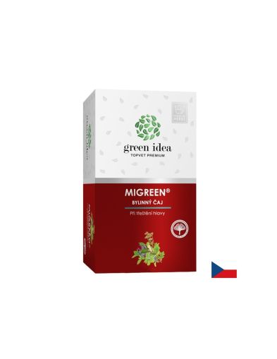 Билков чай при мигрена х 20 пакетчета GREEN IDEA