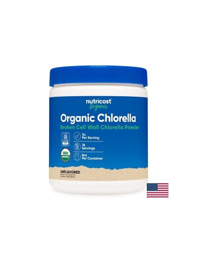 Хлорела чиста на прах 227 гр Nutricost | Chlorella
