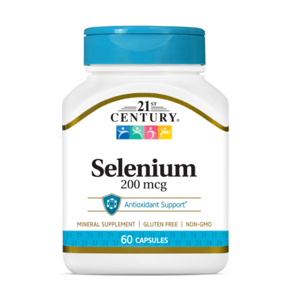 21st Century Селен 200 мкг х 60 капсули | Selenium