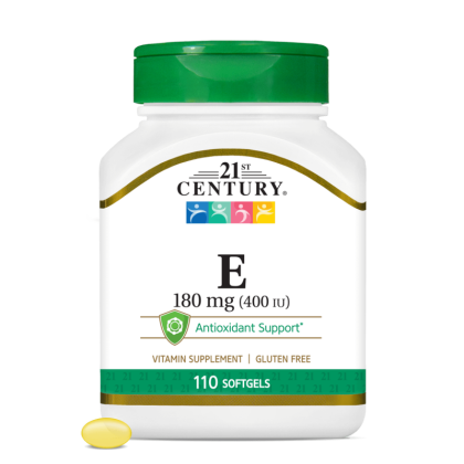 21st Century Витамин Е 400 IU х 110 меки капсули | Vitamin E